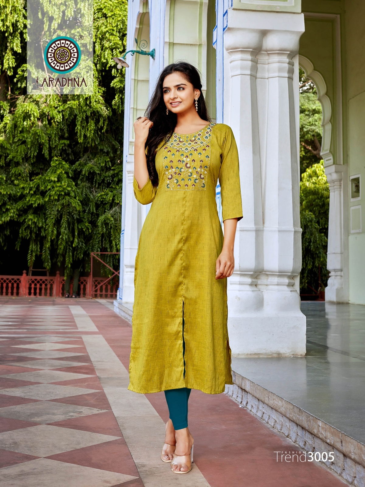 Aradhna Fashion Trend 3 Stylish Fancy Wear Wholesale Designer Kurtis